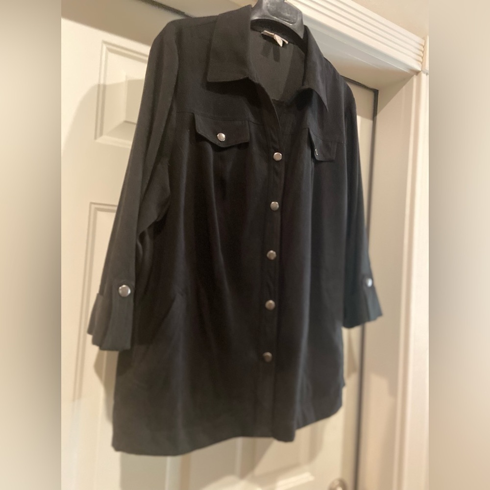 JM Collection~Lightweight~Polyester-Blend~Jacket~… - image 4